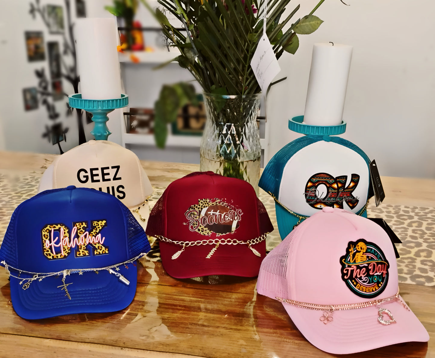 “Have the Day You Deserve” Trucker Hat