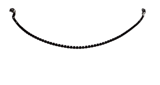 BLACK RHINESTONE
