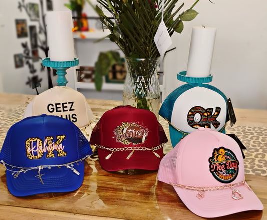 “Have the Day You Deserve” Trucker Hat