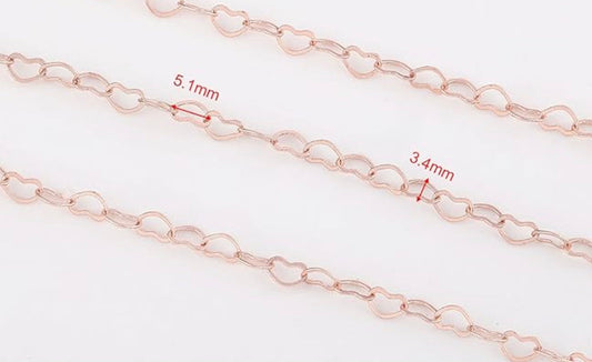 Rose Gold Heart